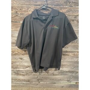 The Italian Open At PGA National Golf Polo Shirt Mens Size XL Gray Rare